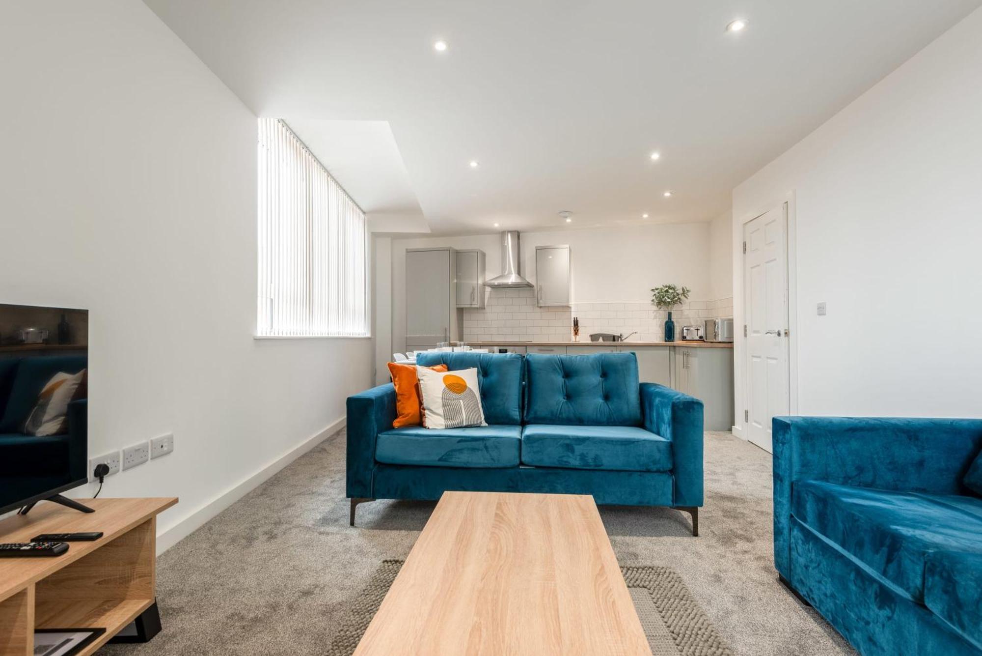 Lovely 1 Bedroom Apartment In Central Rotherham Ngoại thất bức ảnh